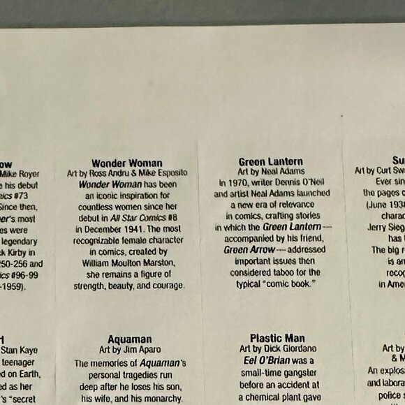 Collector's Stamps "DR SEUSS" / "DC Comics SUPERHEROES" 2 for 1 COMBO - Picture 5 of 5